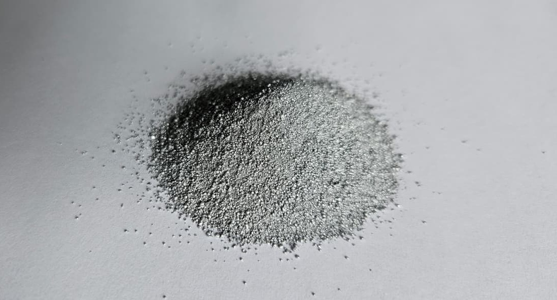 ReNewAl recycled aluminium powder heap